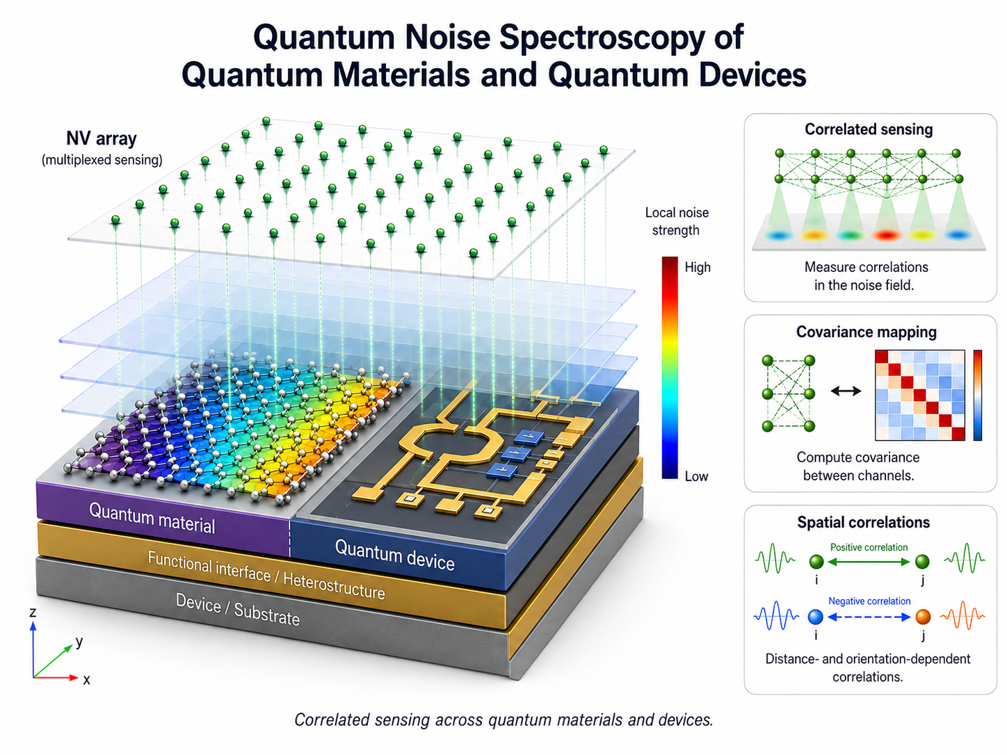 Quantum Noise Spectroscopy of Materials
